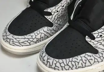 Hyperoad Jordan Black Cement Low 1 OG Retro 0508